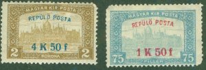 HUNGARY C1-2 MH (RL) 4887 CV $24.00 BIN $11.00