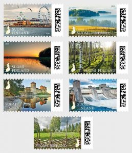 Finland - Postfris/MNH - Complete set Landscapes 2025