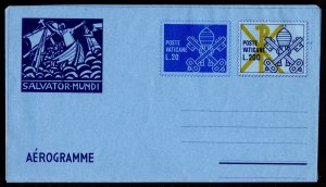 1980's Vatican 200+20L Postal stationery, Unused