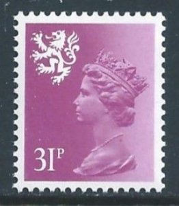 Great Britain-Scotland #SMH56 NH 31p Queen Elizabeth - Type I