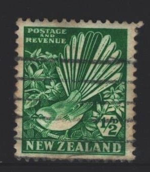 New Zealand Sc#203 Used - still on paper