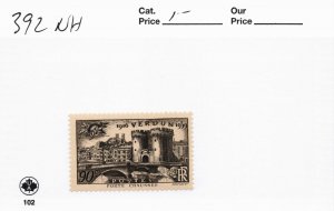 FRANCE  392   MNH