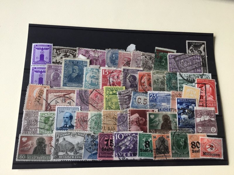 Mixed World Vintage stamps Ref 53880