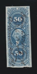 US R62a 50c Probate of Will Used VF-XF SCV $55