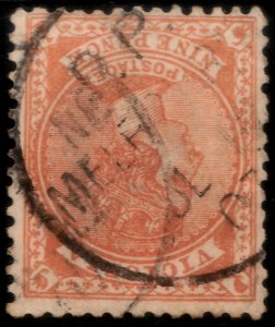 ✔️ AUSTRALIA VICTORIA 1905/1910 - QUEEN VICTORIA  WM INVERTED - SC. 226 (o)