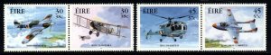 IRELAND SG1364/7 2000 MILITARY AVIATION MNH