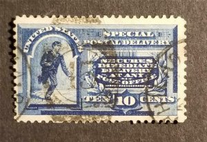 Scott E2 - 1888 Special Delivery Used Stamp T6947
