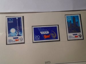 Germany  DDR   #  1494-96  MNH