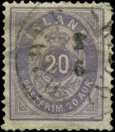 Iceland  Scott #13 Used