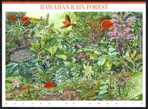 MALACK 4474 Hawaiian Rain Forest, VF OG NH, fresh sheet stock4474