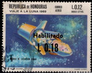 Honduras  Scott C555 Used airmail stamp