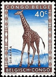 BELGIAN CONGO   #308 MNH (3)