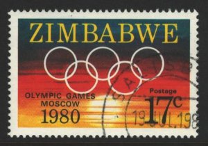 Zimbabwe Sc#433 Used