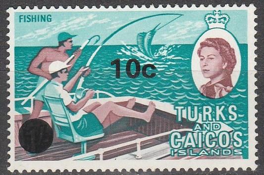 Turks & Caicos #189 F-VF Unused (S604)