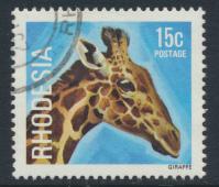 Rhodesia   SG 563 SC# 401  Used  Giraffe see details 