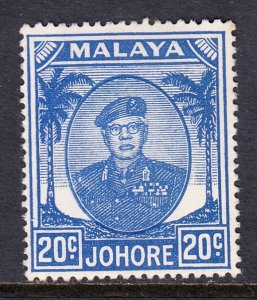 Malaya (Johore) - Scott #142 - MH - SCV $1.50