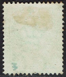 BRITISH VIRGIN ISLANDS 1879 QV 1D GREEN USED