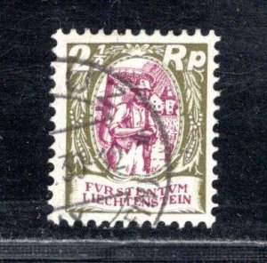 LIECHTENSTEIN SC# 74 FVF/U