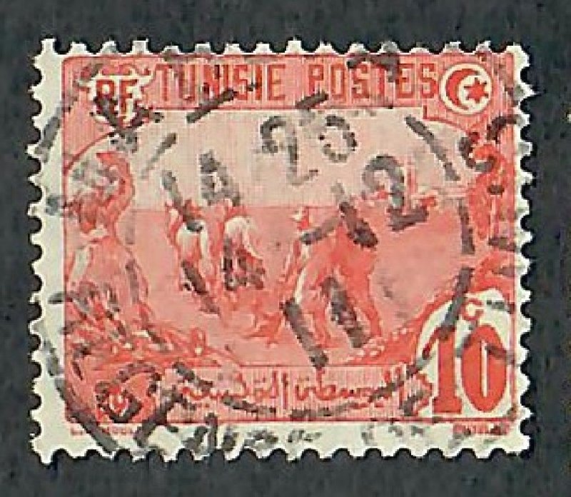 Tunisia #34 used single