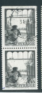 Sweden 1092  Used Pair (13