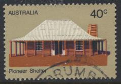 Australia  Sc# 535  Pioneer Life  House  Used 