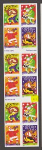 U.S. Scott #3824b Christmas Stamps - Mint NH Booklet - Highlighted #S1111 Plate