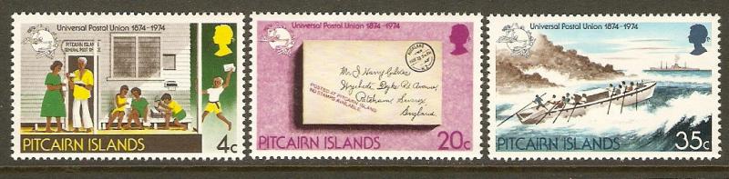 Pitcairn Islands #141-3 NH UPU