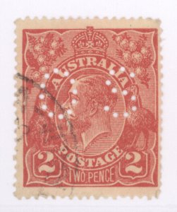 Australia, Scott #OB28, Used