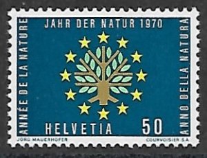 Switzerland # 520 - Nature Preservation - MNH.....{V}