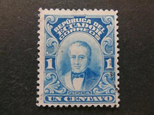 A4P45F2 Ecuador 1911-28 1c used