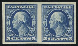 347 SUPERB OG NH, Pair, crisp impression, Fresh! gg0795