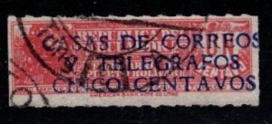 Ecuador - #RA45 Tobacco Stamp Surcharged - Used