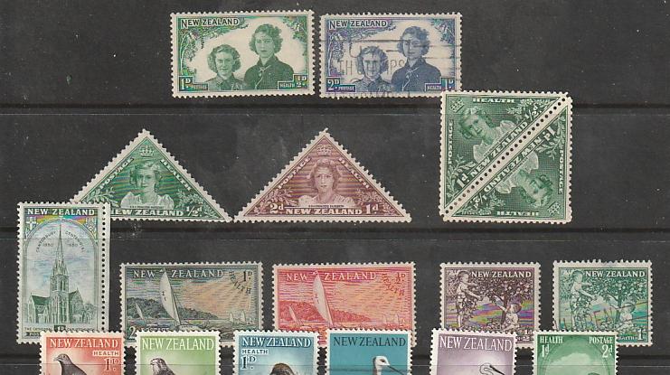 New Zealand Semi-Postals Mint & Used lot