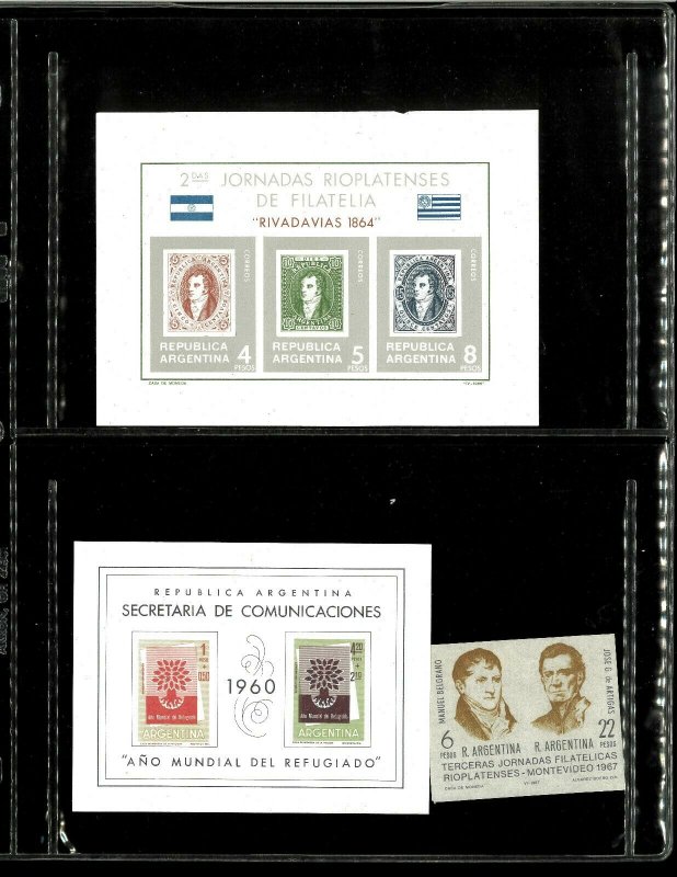 Argentina 1873 - early 1960's Mint & Used w/duplication