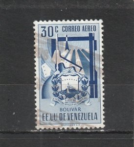 Venezuela  Scott#  C423  Used  (1952 Arms of Bolivar)