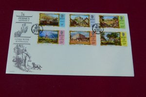 Jersey First Day Cover 1984 Links with Australia Jersey Artists