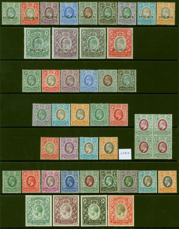 Somaliland QV - KGVI Fine Mint/MNH Stamp Collection Nice Valuable Lot CV £3130