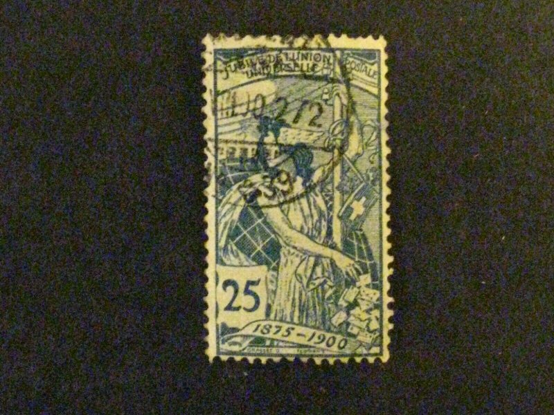 Switzerland #100 used small tear at right c204 608