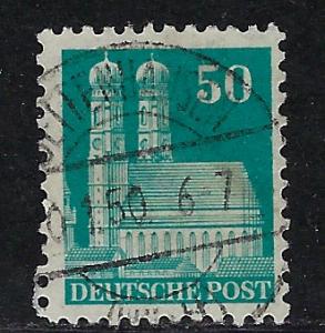 Germany AM Post Scott # 653, used