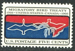 1306 5c Migratory Bird Treaty  Mint  NH OG  VF