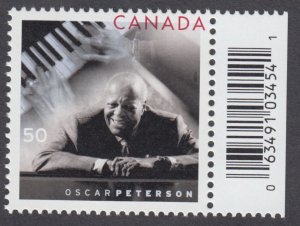 Canada - #2118 Oscar Peterson - MNH