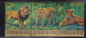 Guinea C142 Endangered Animals 1977