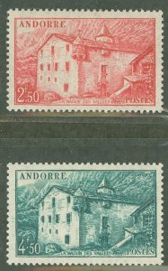 Andorra (French) #90/94 Mint (NH) Single