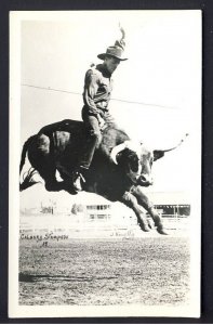 CANADA POSTAL HISTORY - STAMPEDE CALGARY ALBERTA RPPC POSTCARD