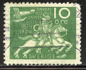 Sweden # 214, Used.