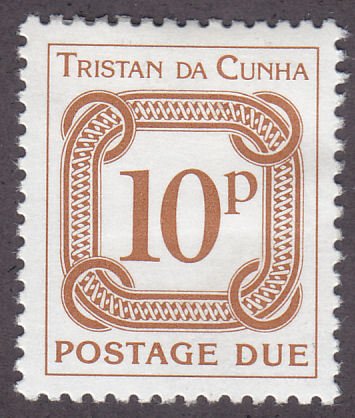 Tristan Da Cunha J10 Postage Due 1976