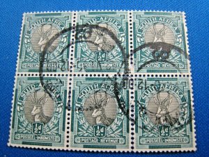 SOUTH AFRICA  1937  -  SCOTT # 46  -   USED  (Hs6)