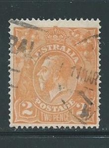 Australia 27a 1914-24 2d KGV U