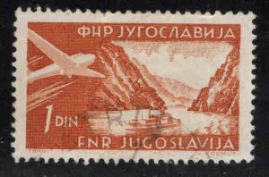 Yugoslavia Scott C34 Used Airmail stamp