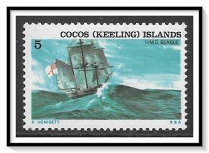 Cocos Islands #22 Ships MNH